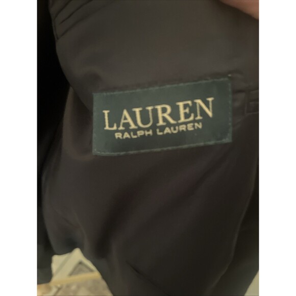 Lauren Ralph Lauren Men's Wool Navy Two Gold Button Blazer Sport Coat Size 44R - Picture 2 of 3